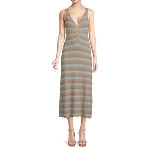 Misa Los Angeles Rosita Striped Knit Dress